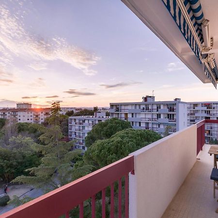 T4 82M2 - Ideal Location Moyenne Duree, 3 Chambres, Parking, Coucher De Soleil Montpellier Kültér fotó